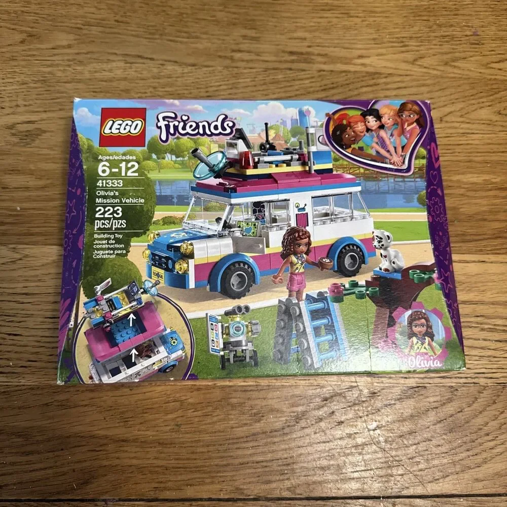 41333 LEGO Friends Olivia’s Mission Vehicle New Sealed Retired Box